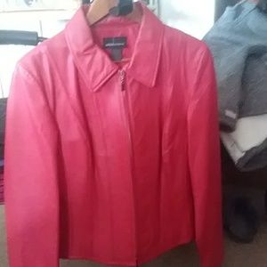 Leather jacket